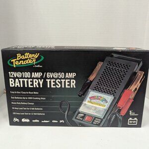 Battery Tender Battery Tester 12V at 100 Amp or 6V at 50 Amp, 026-0020
